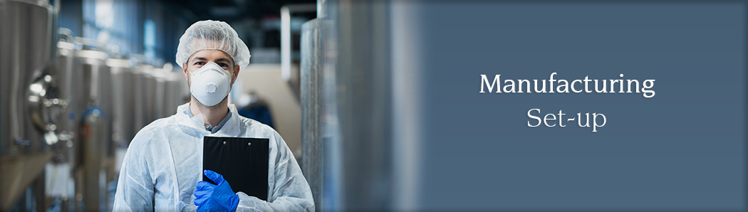 Manufacturing set-up